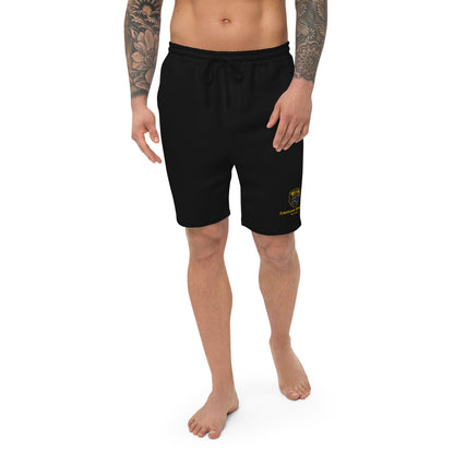 Embroidery Men's fleece shorts